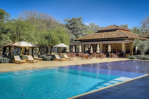Outdoor pool - House Reserva Conchal Llama del Bosque (Cabo Velas)