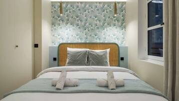 2 slaapkamers, een strijkplank/strijkijzer, wifi, beddengoed