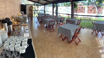 Opções para refeição ao ar livre