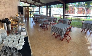 Opções para refeição ao ar livre