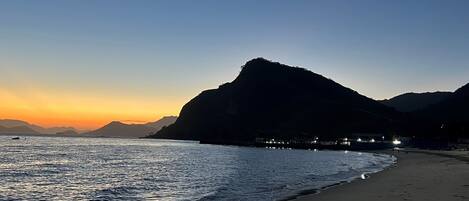 Beach nearby, white sand