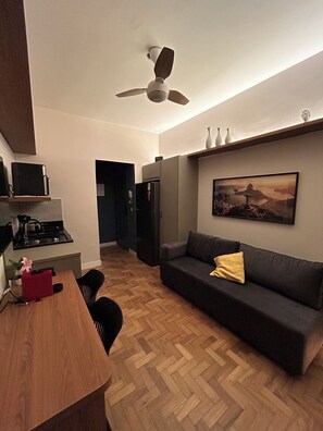 Living area - 2 quartos 650m praia de Ipanema (Rio de Janeiro)