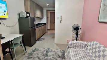 City Apartment | Living room | 45-inch Smart TV with digital channels