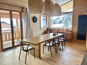 Dining - Family chalet Les Angles 10pers / Whirlpool bath / Billiards / Close to the slopes (Les Angles)