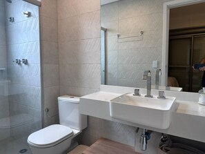 Towels - Modern apartment with ocean view and gourmet balcony. (Bertioga)