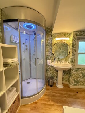 Bathroom - Restored Historic Church Retreat in the Catskills (Charlotteville)