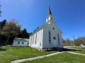 Exterior - Restored Historic Church Retreat in the Catskills (Charlotteville)