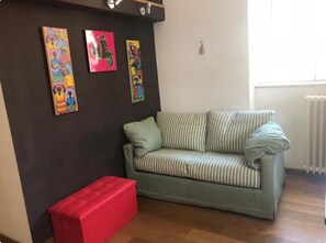 Living area - Celeste sea view vacation home with parking (Portici)