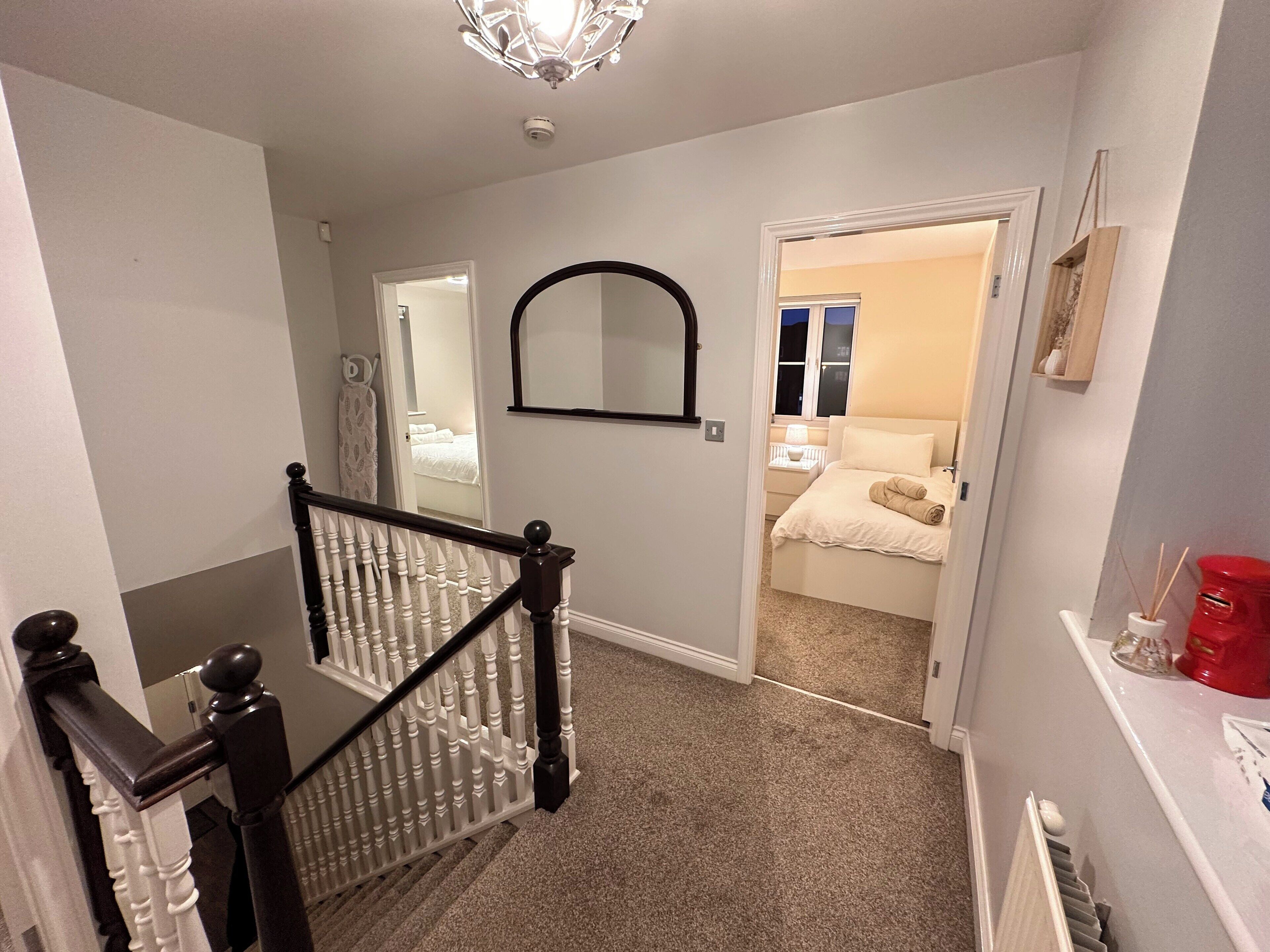 Bügeleisen/Bügelbrett, WLAN, Bettwäsche