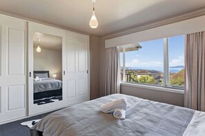 3 bedrooms, iron/ironing board, travel cot, WiFi