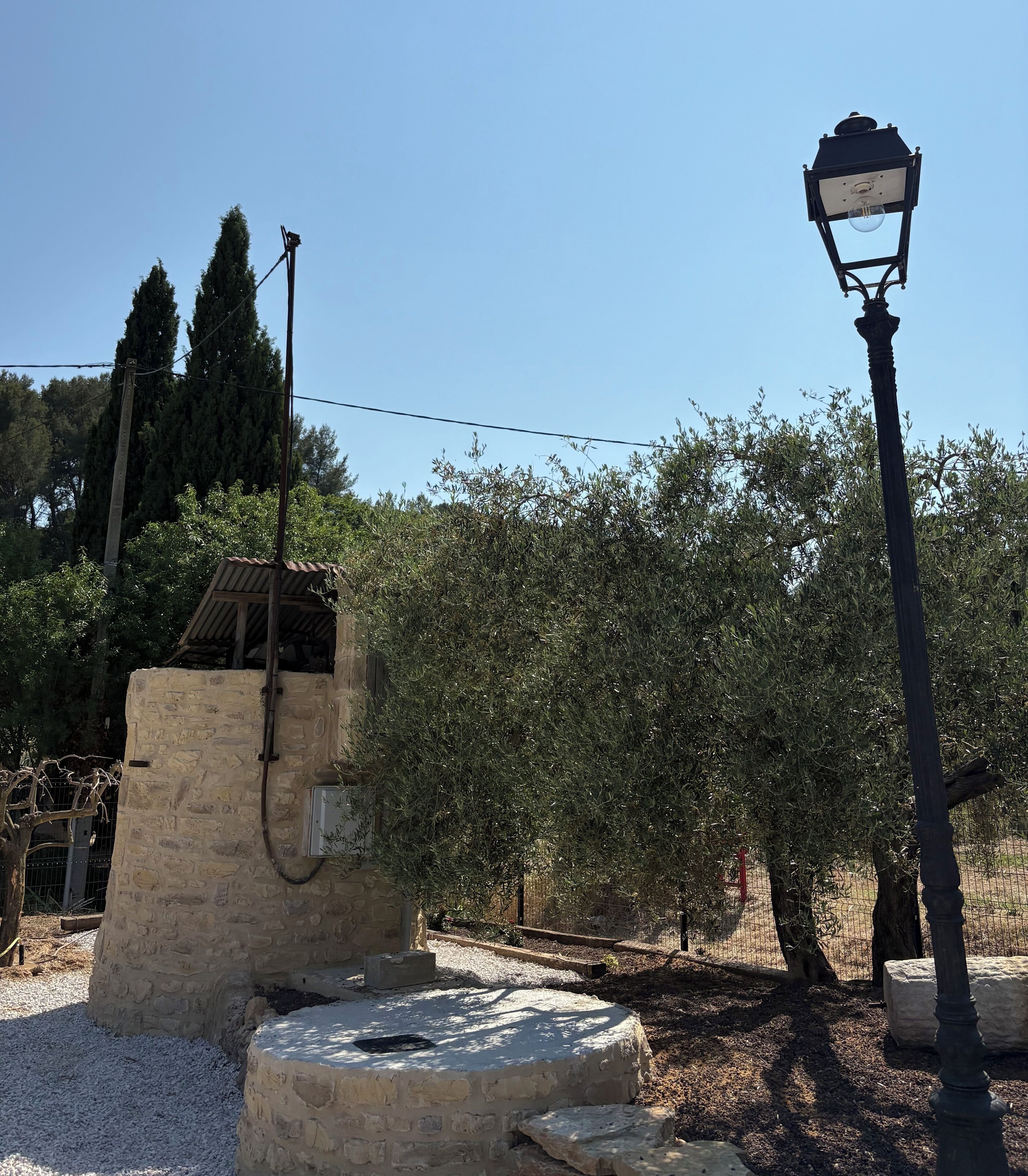 Enceinte de l’hébergement