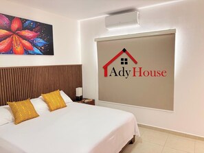 3 chambres, fer et planche Ă repasser, Wi-Fi, literie fournie