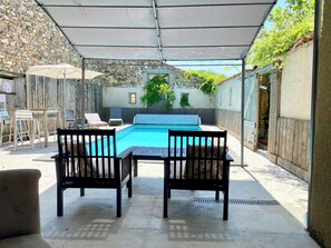 Pool - La Petite Maison 4 pers. Cholet Puy du Fou, Countryside, Swimming pool, Pond, Forest (Cholet)