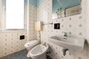 淋浴设施、吹风机、毛巾、肥皂