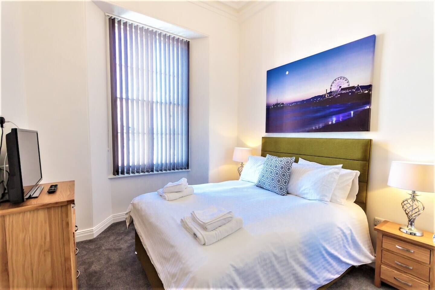 2 bedrooms, desk, iron/ironing board, free WiFi