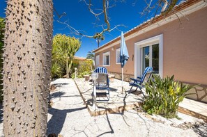 Terrace/patio - Villa with sea views and pool in Dénia (Dénia)