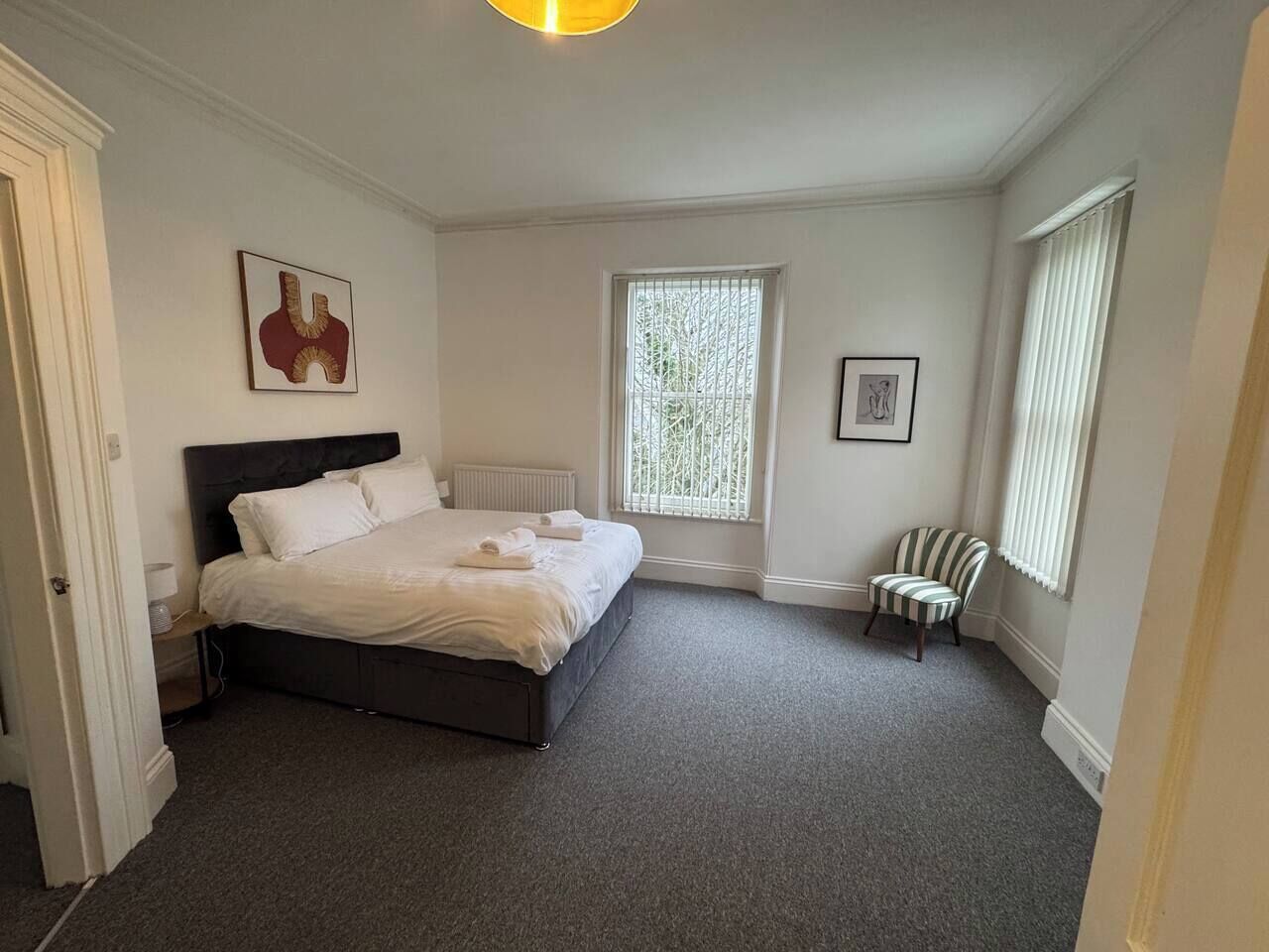 2 bedrooms, iron/ironing board, free WiFi, bed sheets