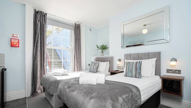 1 bedroom, bed sheets - Twin @ Ocean Stays by Smart Welcomes (Plymouth)