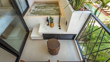 Appartamento Luxury, vista piscina | Terrazza/patio