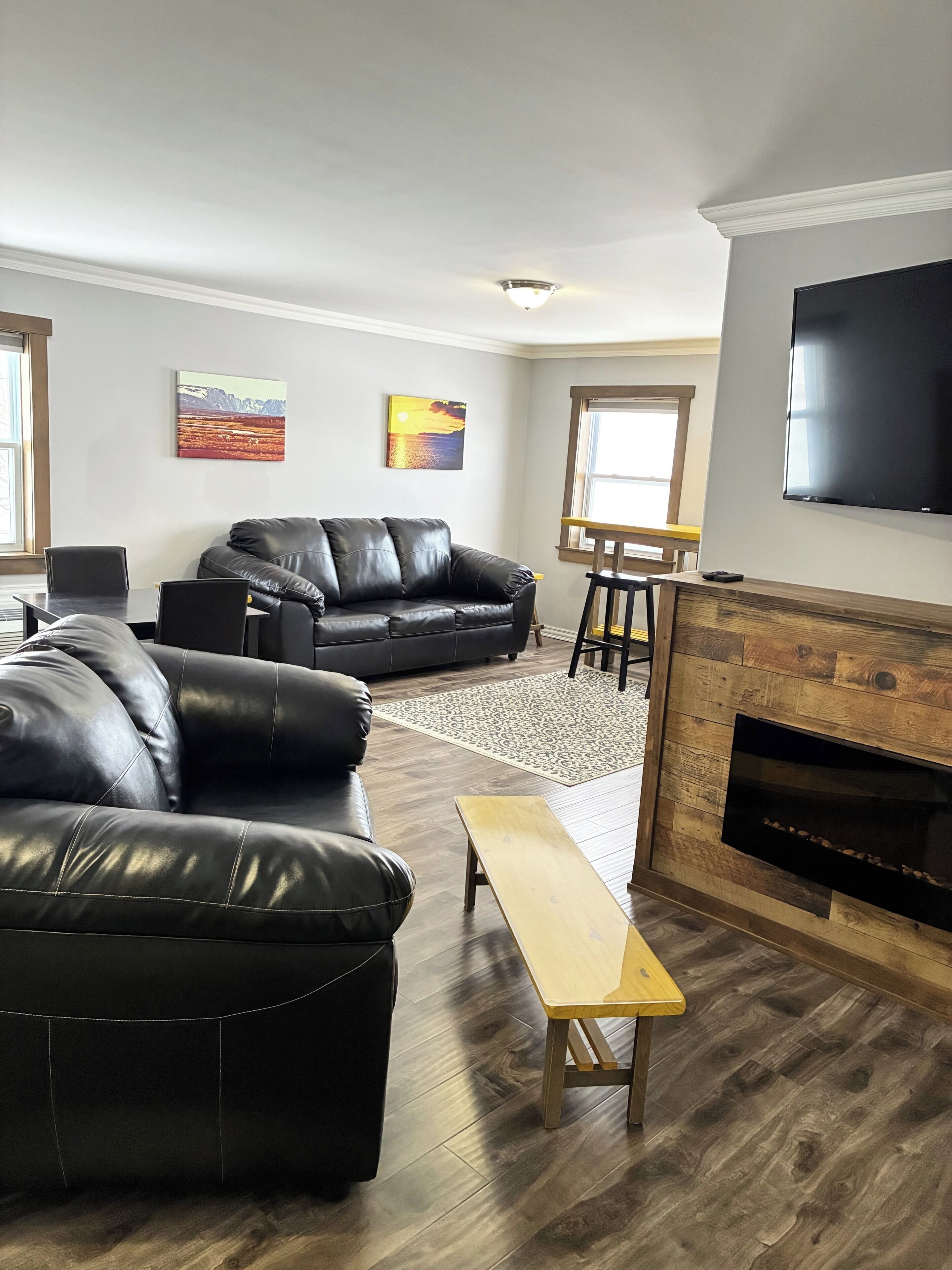 Deluxe studio suite, uitzicht op haven | Woonruimte