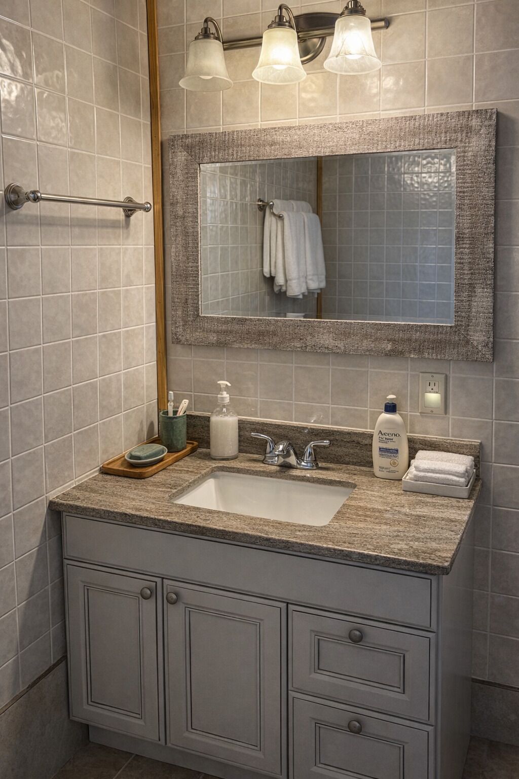 Cabin, Ocean View | Bathroom | Free toiletries, hair dryer, towels, soap
