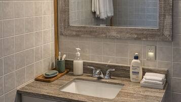 Cabin, Ocean View | Bathroom