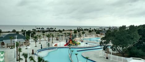 Indoor pool, a heated pool
