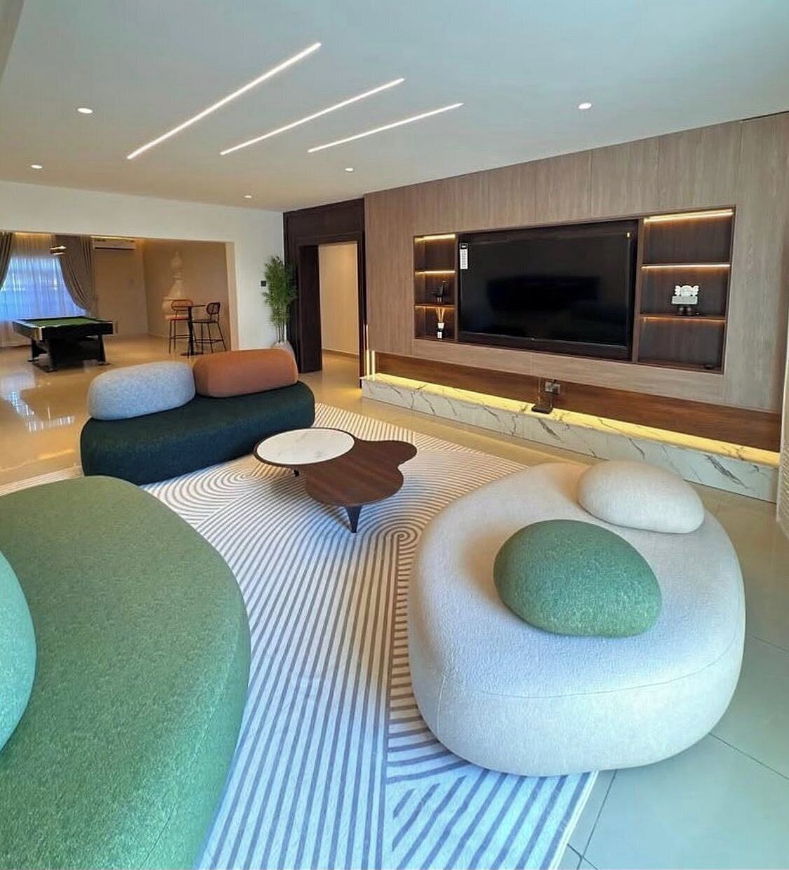 Comfort Apartment, Balcony, City View | Living area | Flat-screen TV