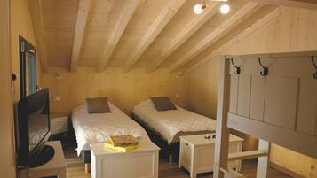 4 habitaciones, wifi y ropa de cama