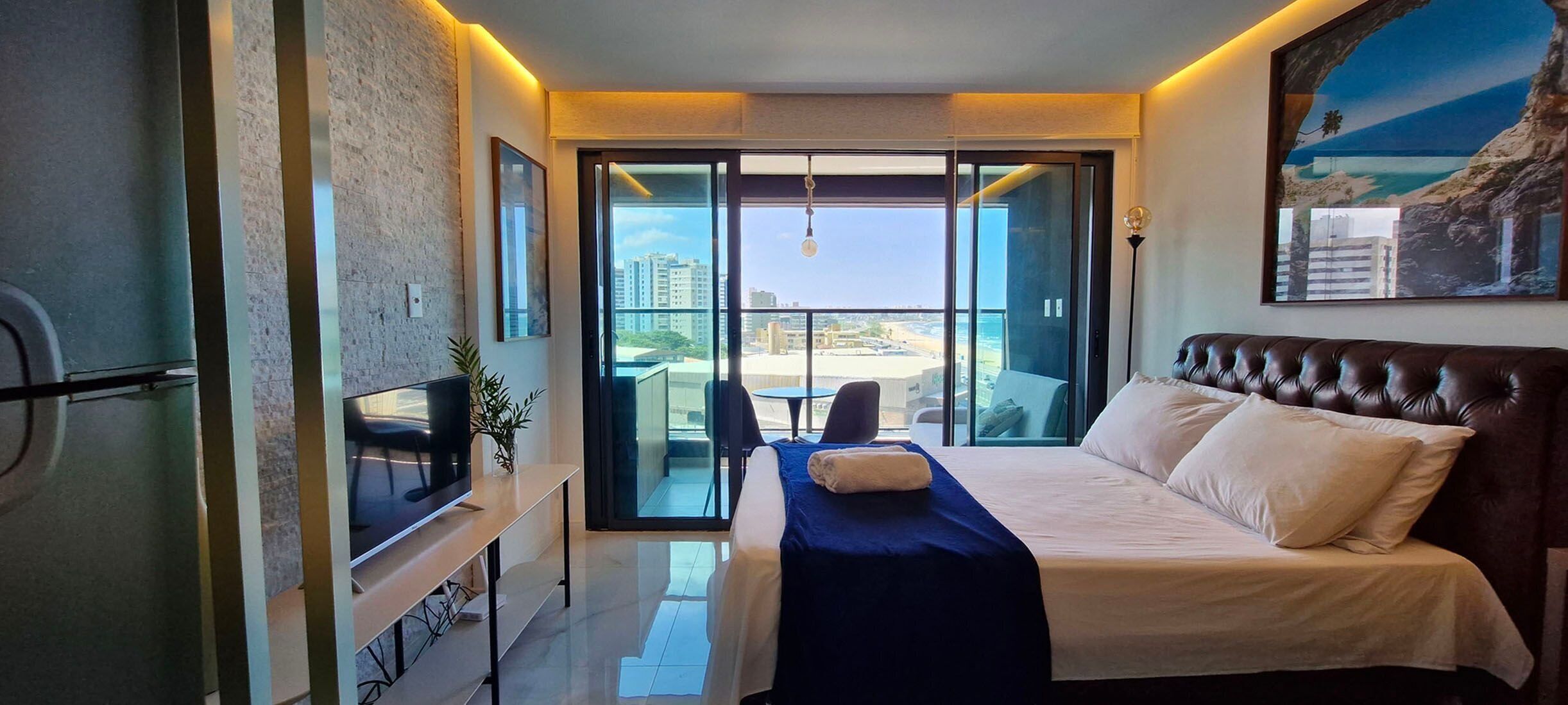 Apartamento básico | Wi-Fi de cortesia, roupa de cama