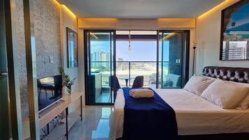 Apartamento básico | Wi-Fi de cortesia, roupa de cama