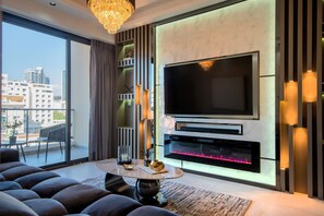 TV - Modern and Sophisticated Apartment in Luxury Tower (Distrito Nacional)