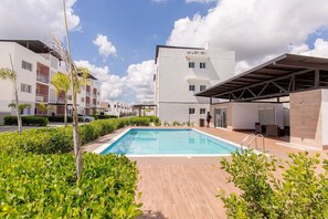 Pool - 2 bedrooms, pool, 7 minutes from the airport (Punta Cana)