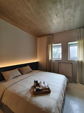 Select-Comfort-Betten, individuell dekoriert, individuell eingerichtet