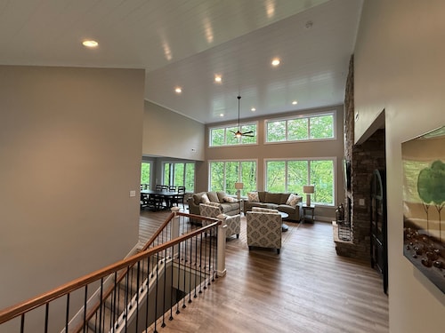 New Lakefront Estate | Sleeps 36 | Private Dock