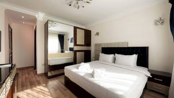 Iron/ironing board, free WiFi, bed sheets