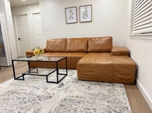 TV, fireplace - Renovated 2BR Cozy & Modern Oasis I SPA & GAMES (Rancho Cordova)