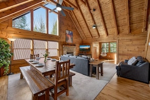 Interior - Bear Trax Retreat | Fireplace, Grill, & Arcade! (Gatlinburg)