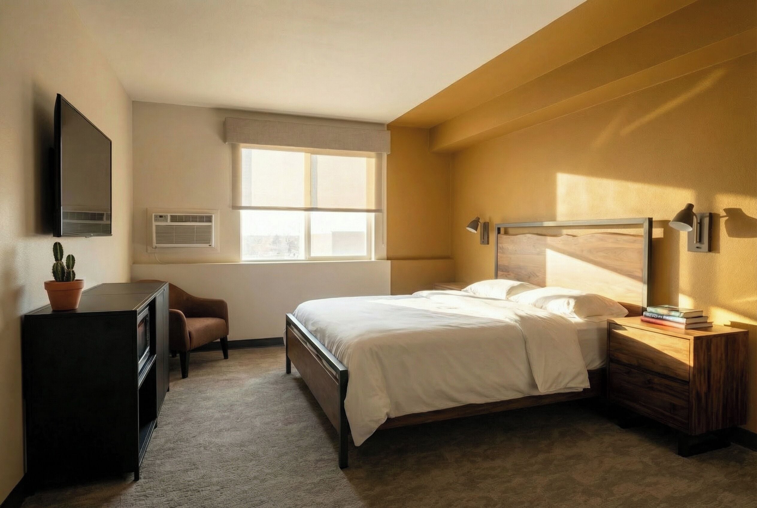 Wifi gratis y ropa de cama