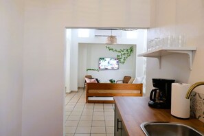Interior - Secure 2BR Escape for Travelers + Parking (San Juan)
