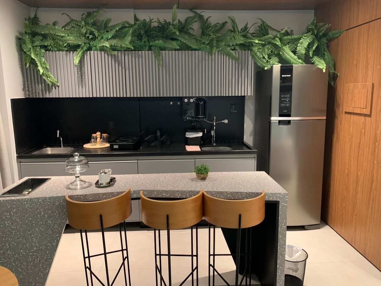 Design Studio, City View | Dapur peribadi | Peti sejuk, ketuhar gelombang mikro, dapur 