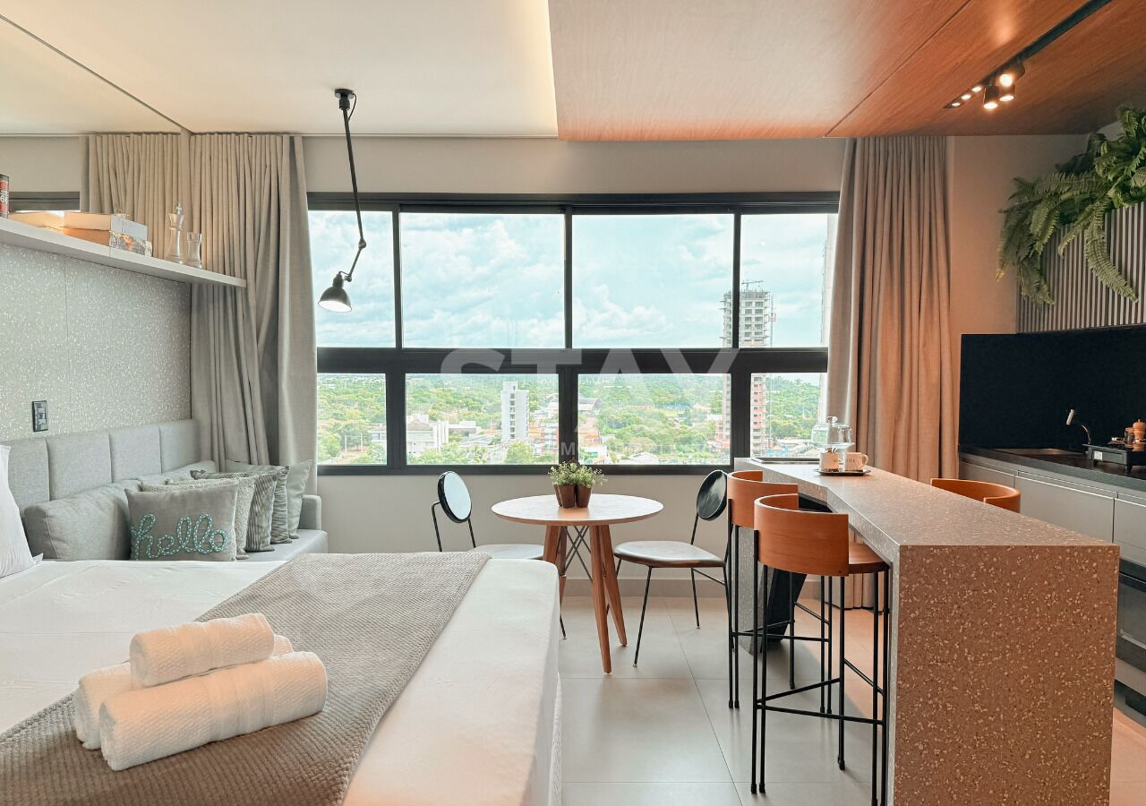 Studio Design, vue ville | Coin séjour