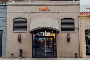 Exterior detail - The Luzianne (New Orleans)