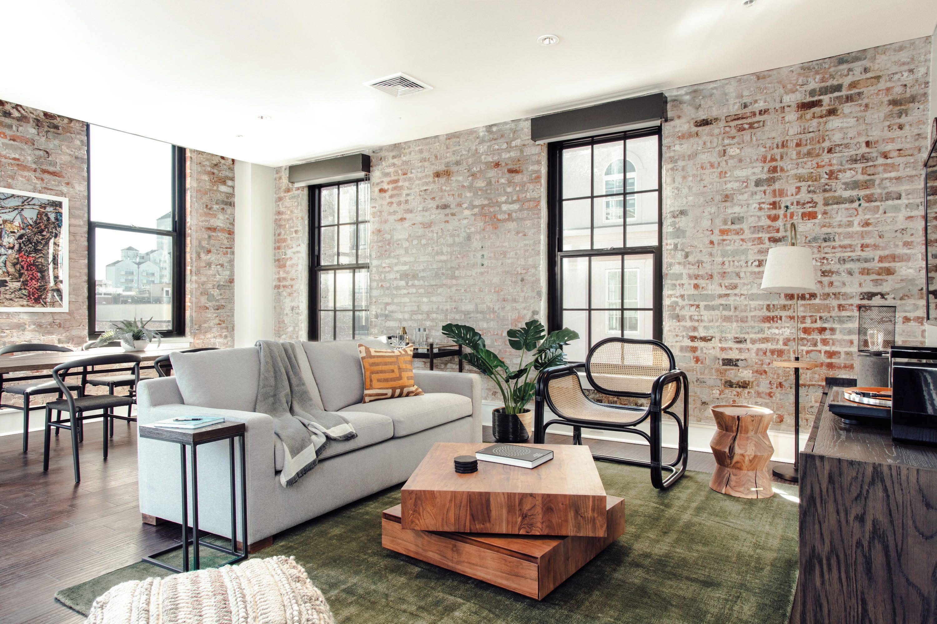 Apartment, 1 Bedroom | Living area | TV