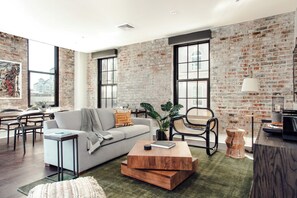 Apartment, 1 Bedroom | Living area | TV - The Luzianne (New Orleans)