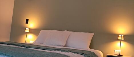 1 habitación, tabla de planchar con plancha y wifi gratis