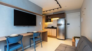 Studio, byutsikt | Eget kjøkken