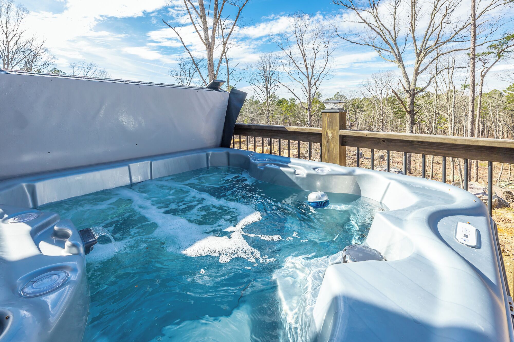 Baignoire à remous extérieure