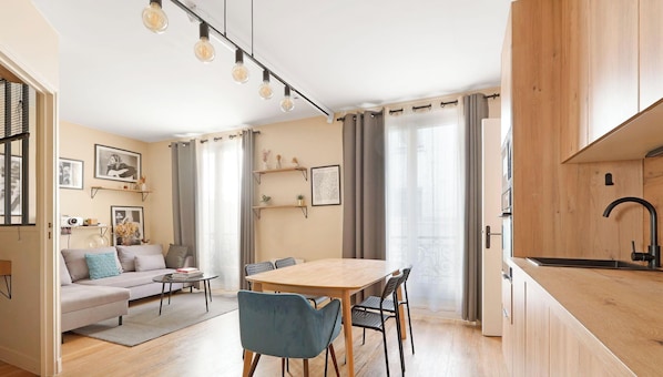 Interior - Luminous apartement 1BDR/4P - Centre de Paris (Paris)
