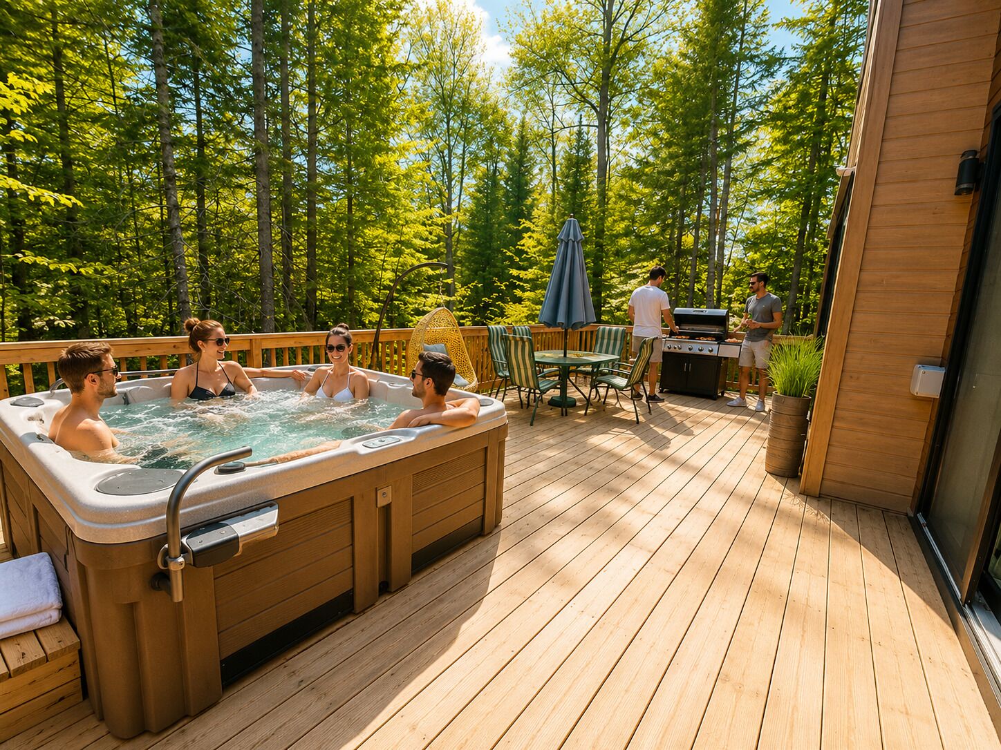 室外 SPA 浴缸